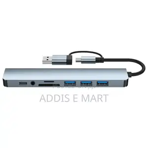 8in1 USB HUB Adapter Includes
