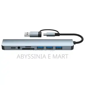 8in1 Usb Hub Adapter Includes