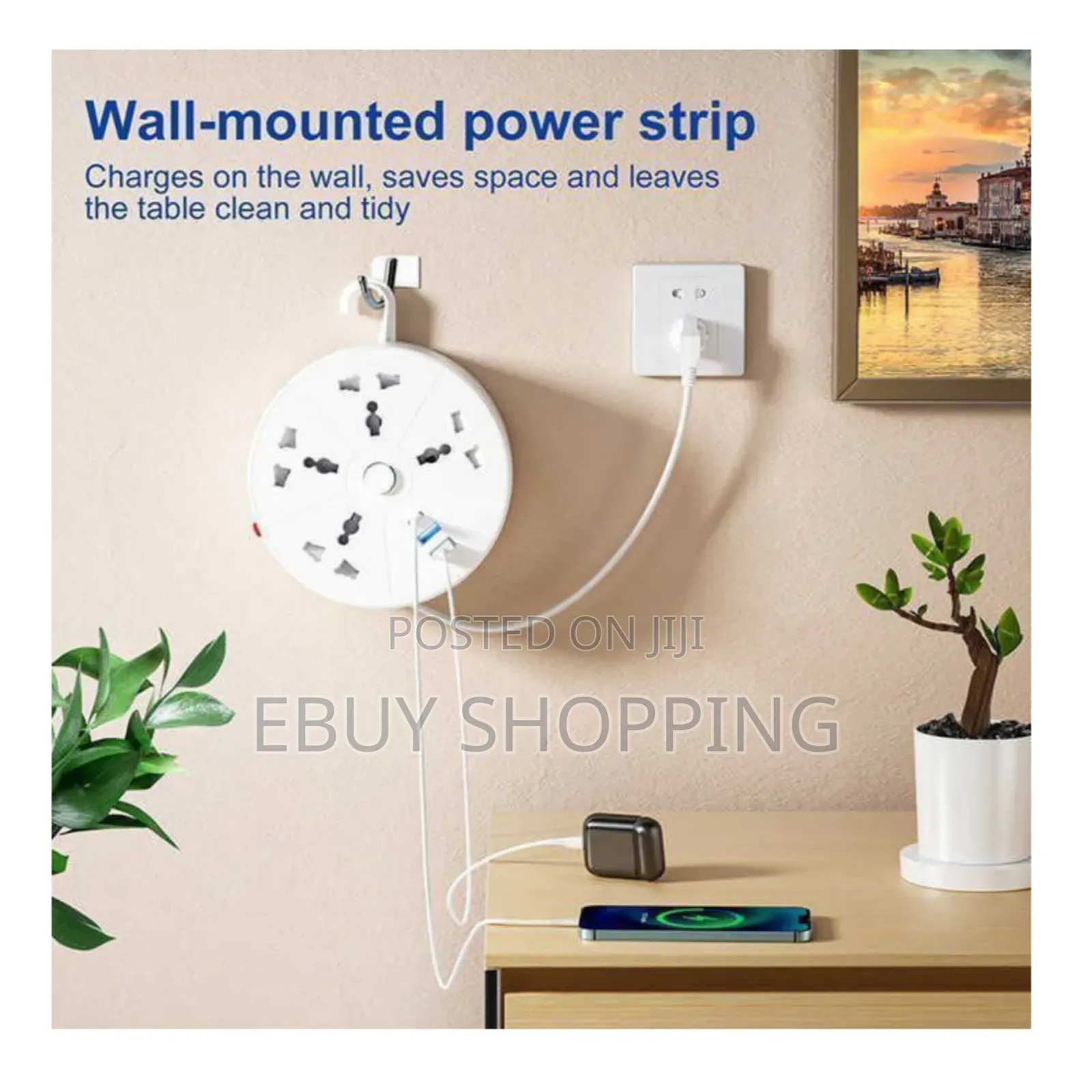 Gelistar Retractable Power Strip