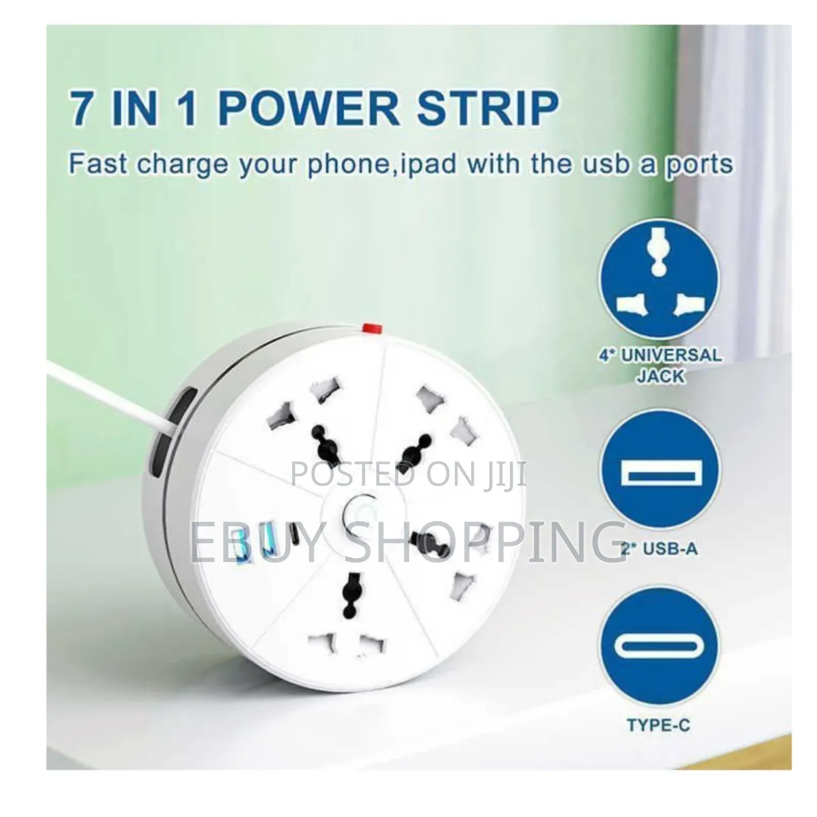 Gelistar Retractable Power Strip