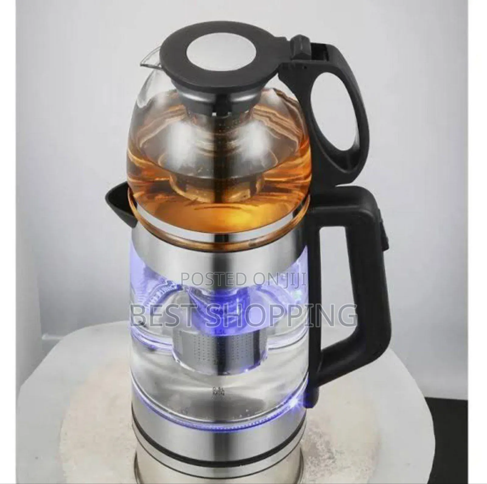 Crida 2 In 1 Kettle ቦይለር እና የሻይ ማፍያ