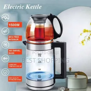 Crida 2 In 1 Kettle ቦይለር እና የሻይ ማፍያ