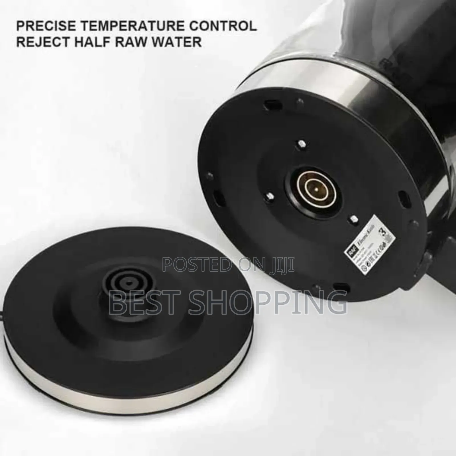 Crida 2 In 1 Kettle ቦይለር እና የሻይ ማፍያ