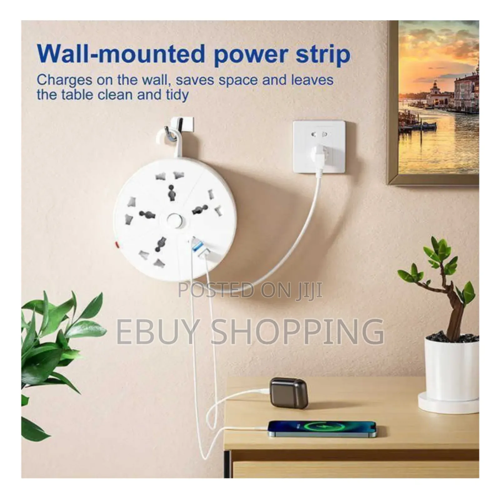 Gelistar Retractable Power Strip
