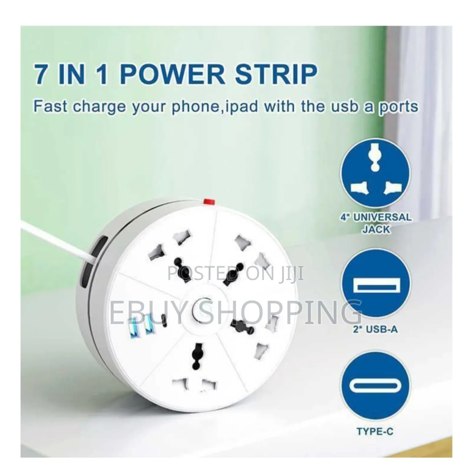 Gelistar Retractable Power Strip