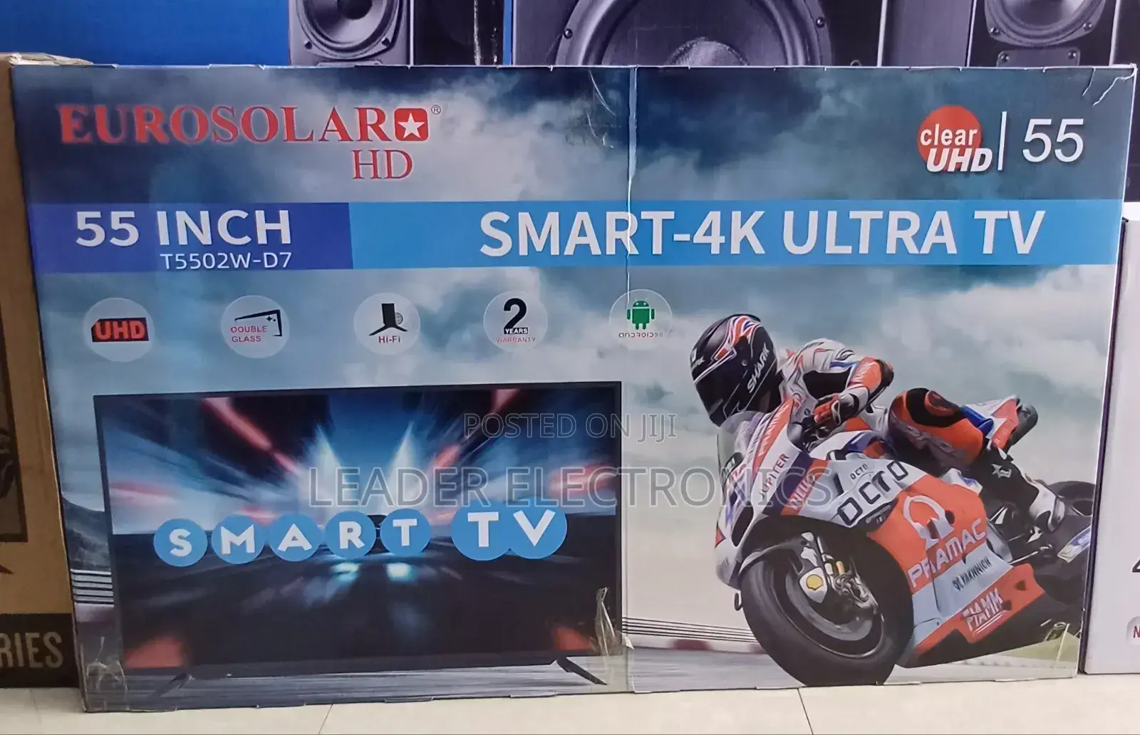 Eurosolar Tv 55 Inch Smart Android Tv