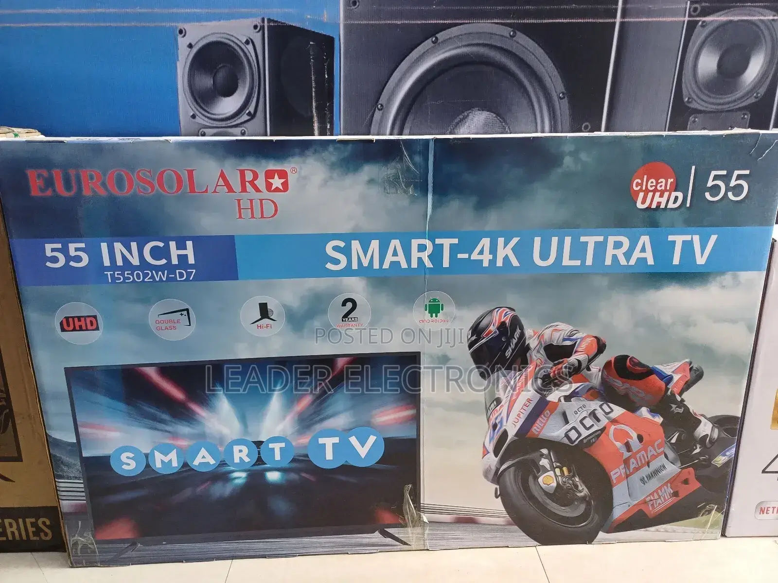 Eurosolar Tv 55 Inch Smart Android Tv