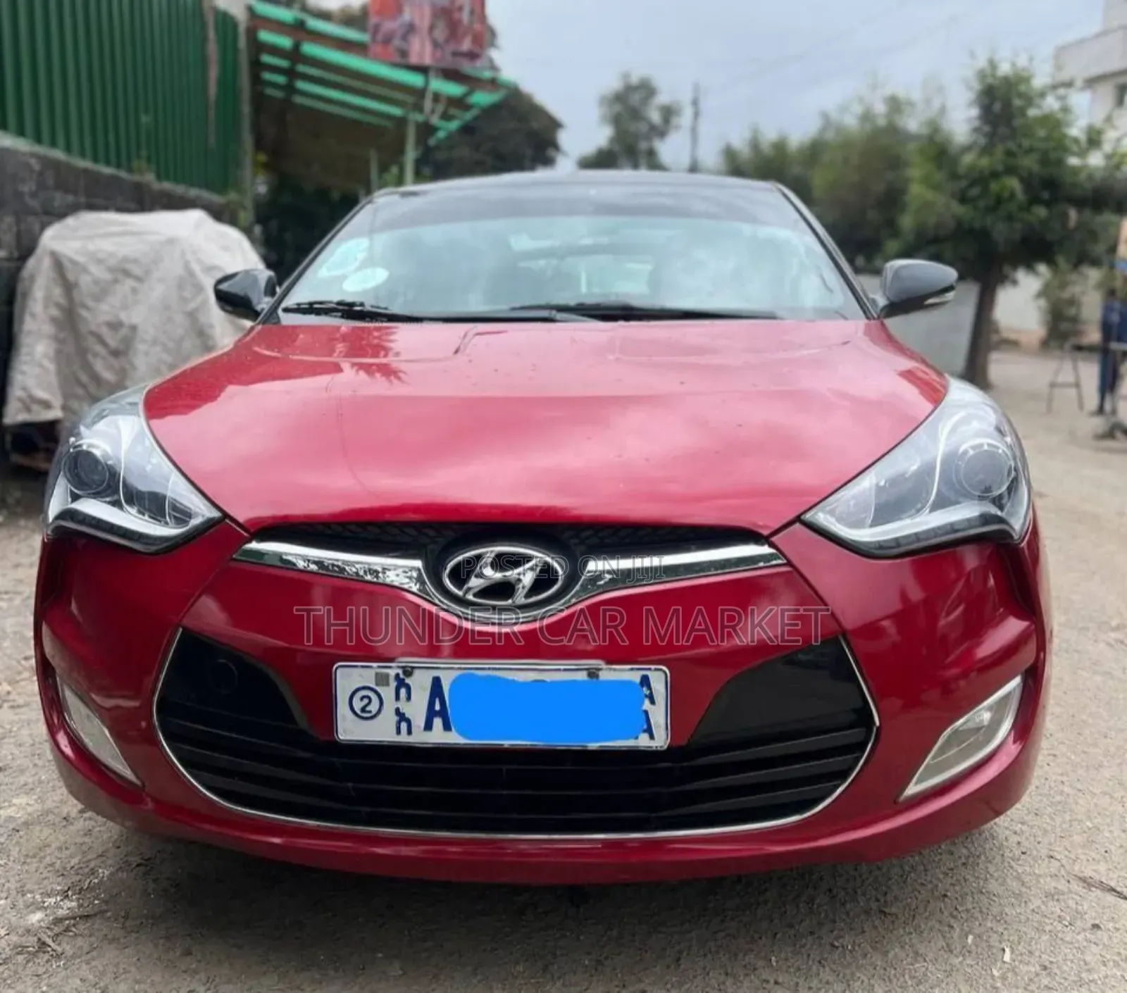 Hyundai Veloster 2017 Red