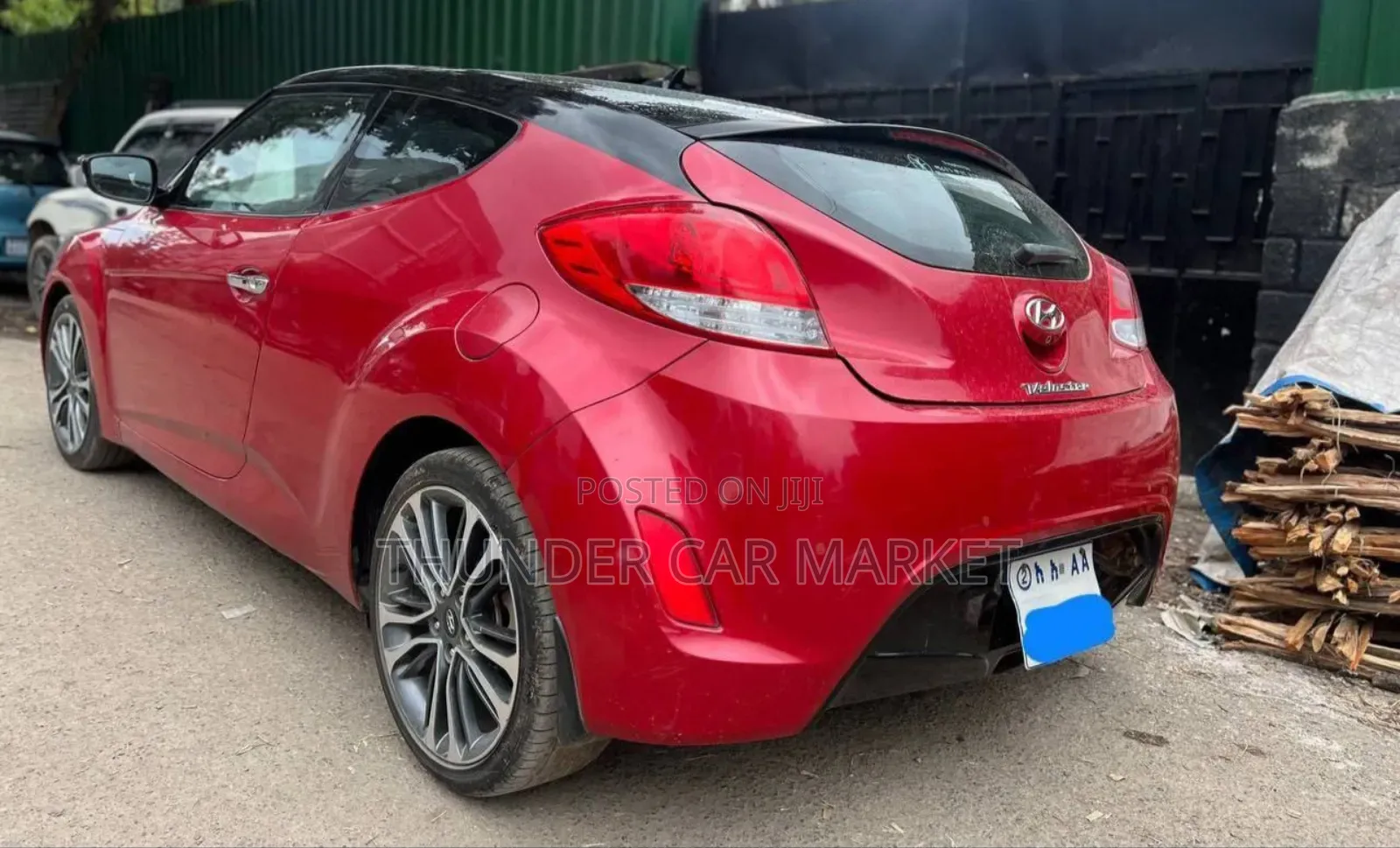 Hyundai Veloster 2017 Red