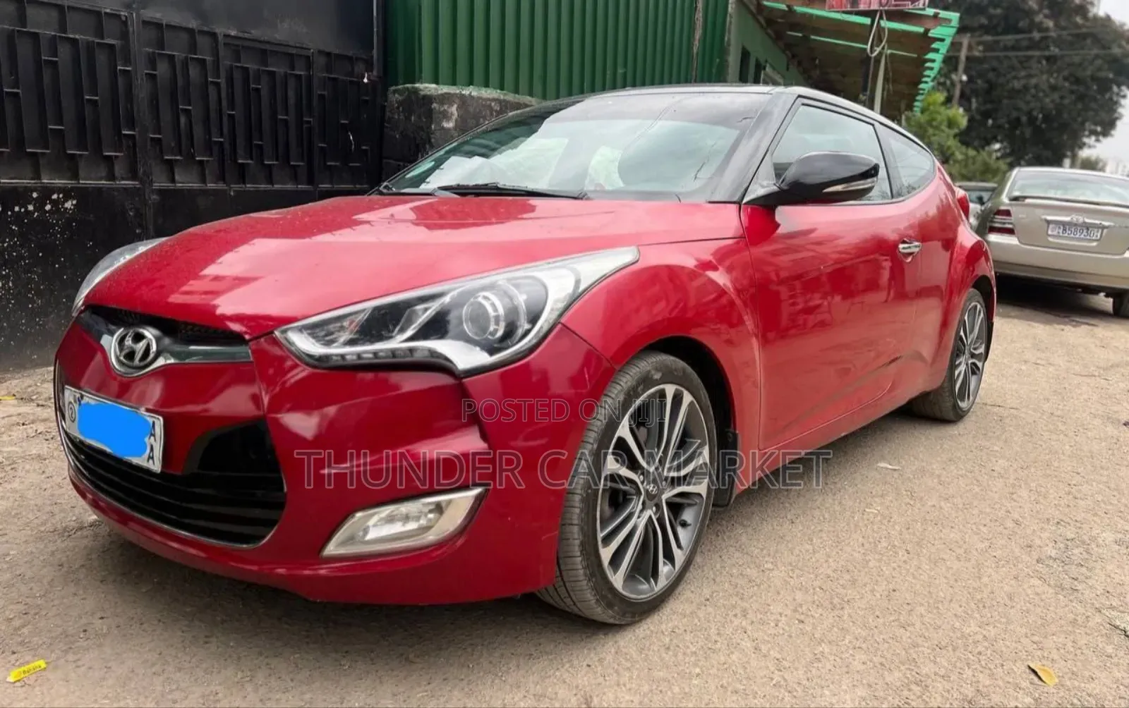 Hyundai Veloster 2017 Red