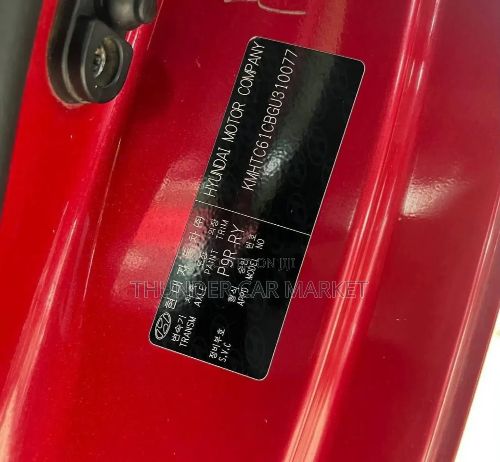 Hyundai Veloster 2017 Red