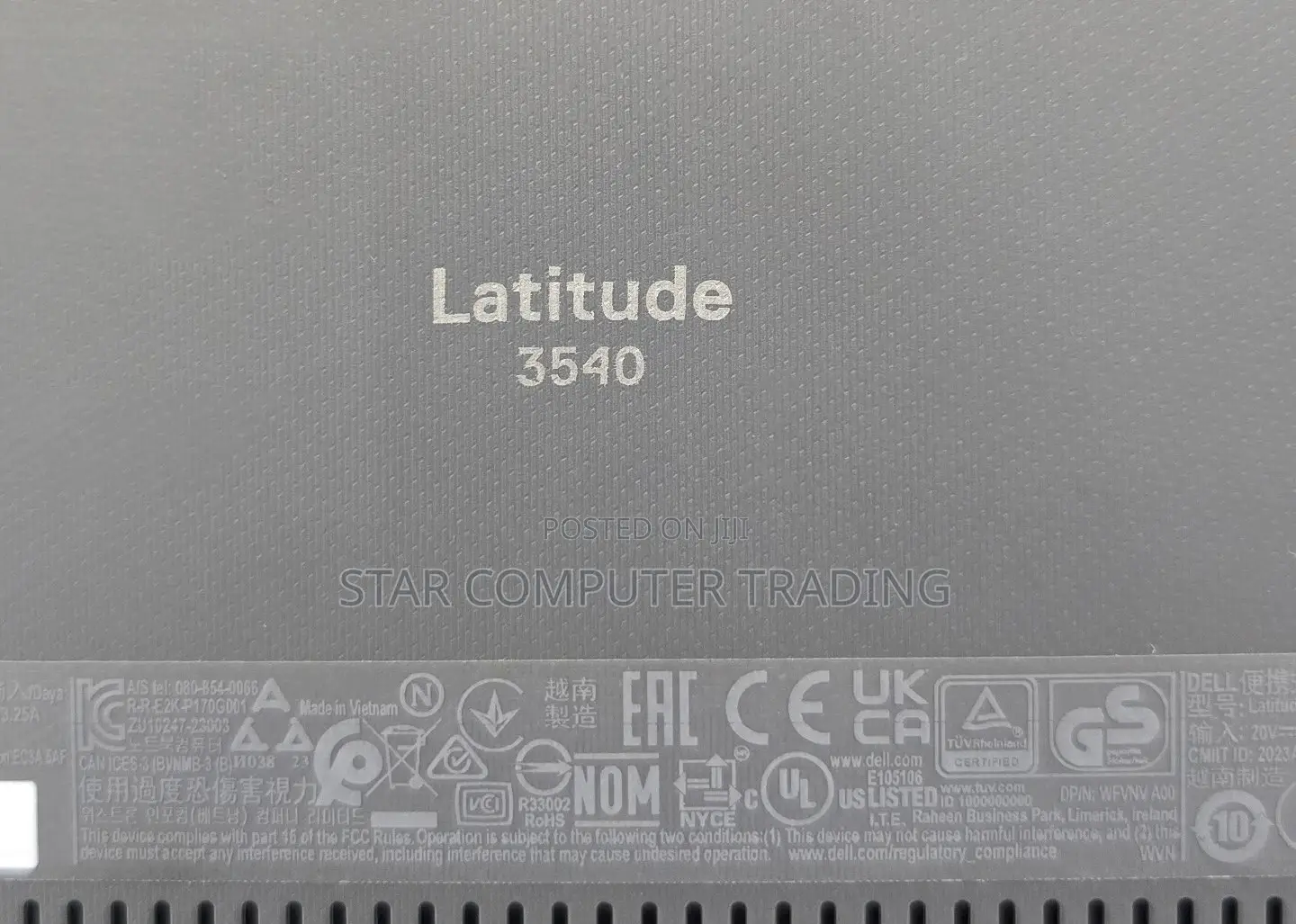 New Laptop Dell Latitude 3540 8GB Intel Core I7 SSD 256GB