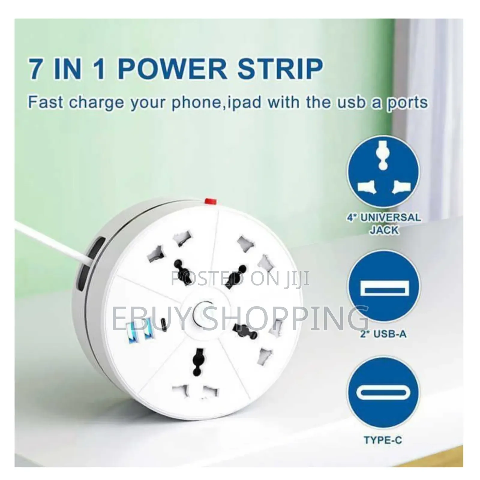 Gelistar Retractable Power Strip