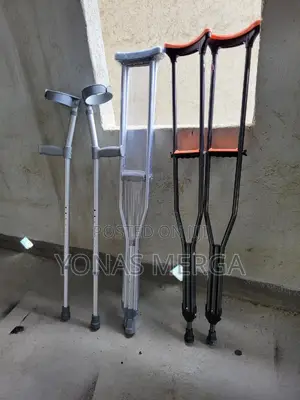 2pcs Crutches£%£ክራንችcrutches~፱~Batriatric Crutches÷Elbowክራንች