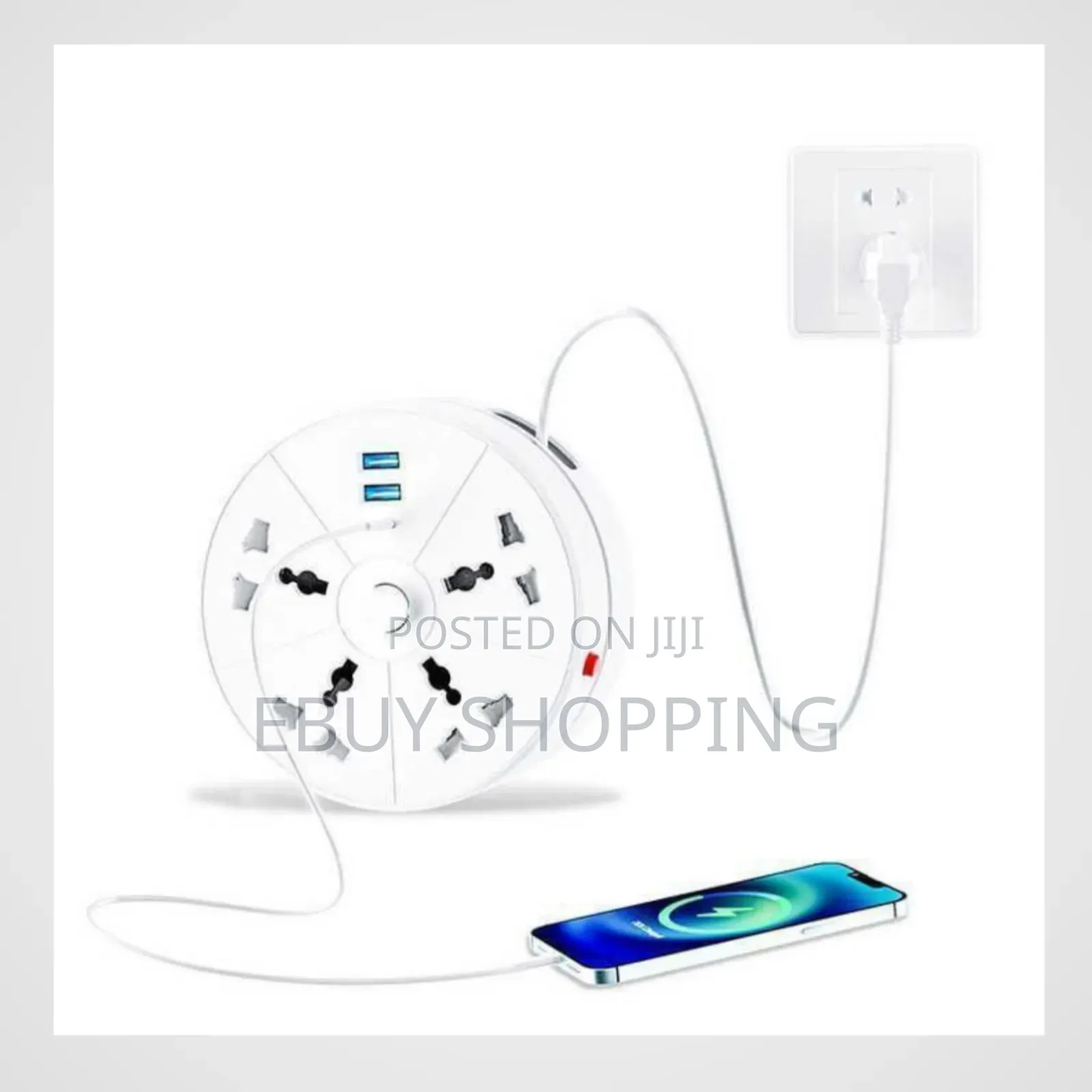 Gelistar Retractable Power Strip