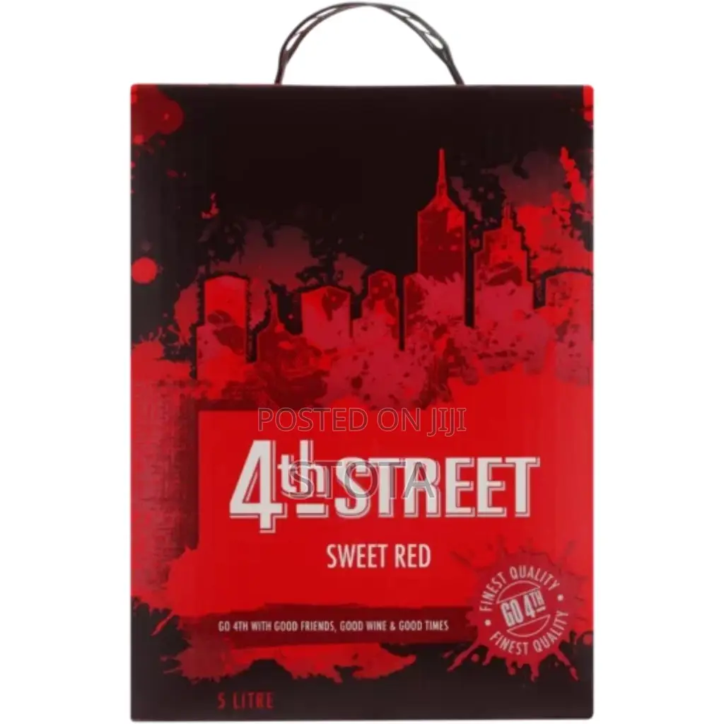 4th Street Wine Sweet Red 5 Liter