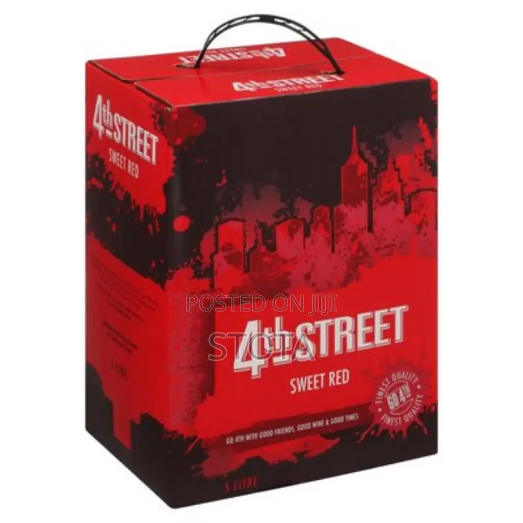 4th Street Wine Sweet Red 5 Liter