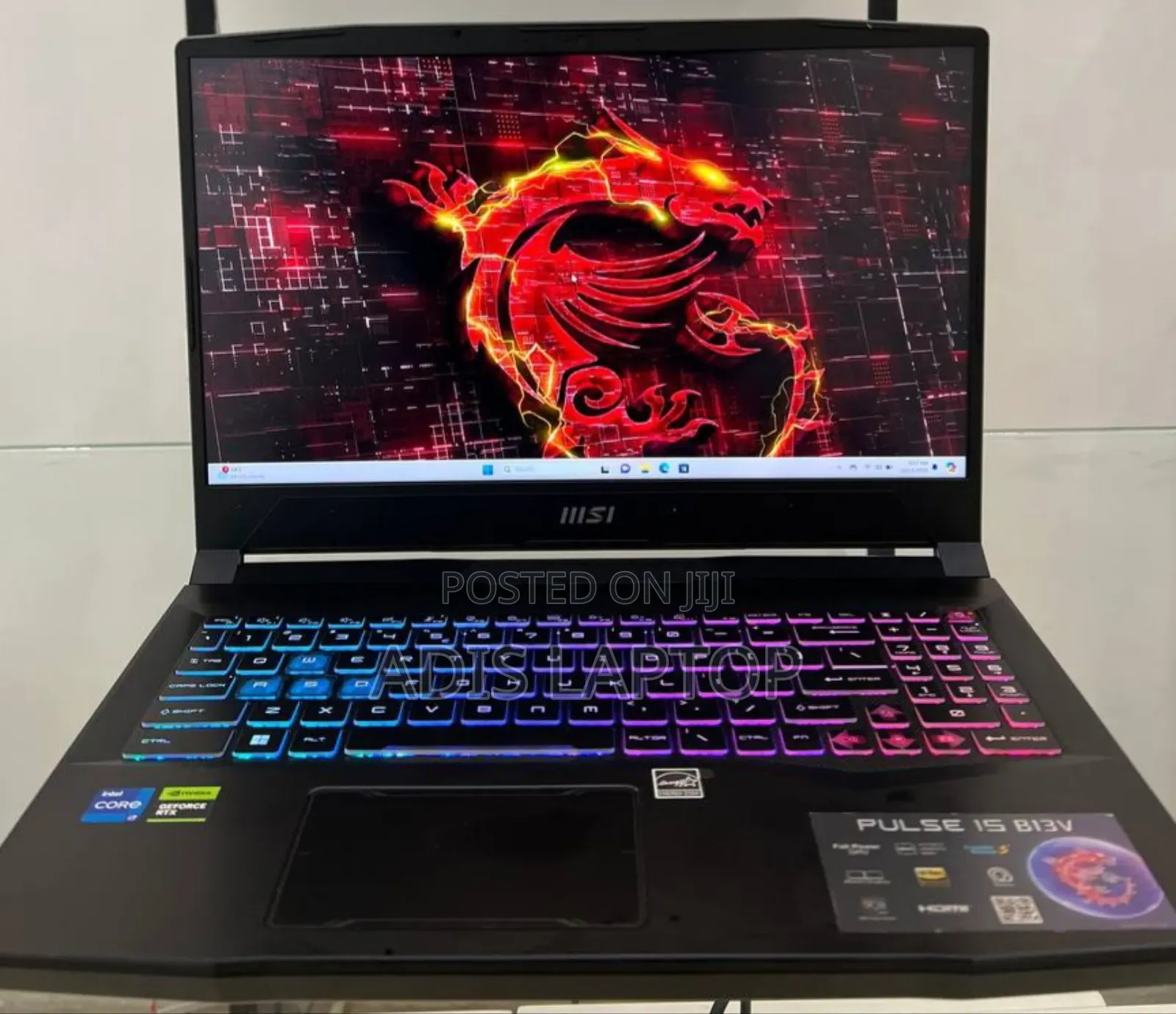 New Laptop MSI Pulse GL66 16GB Intel Core I7 SSD 1T