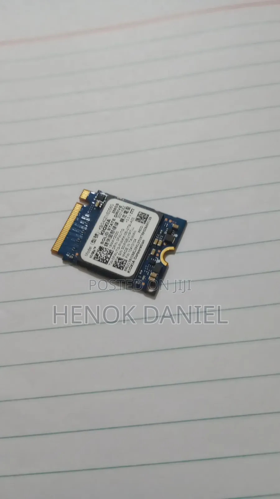 KIOXIA SSD Nvme Short Storage Device