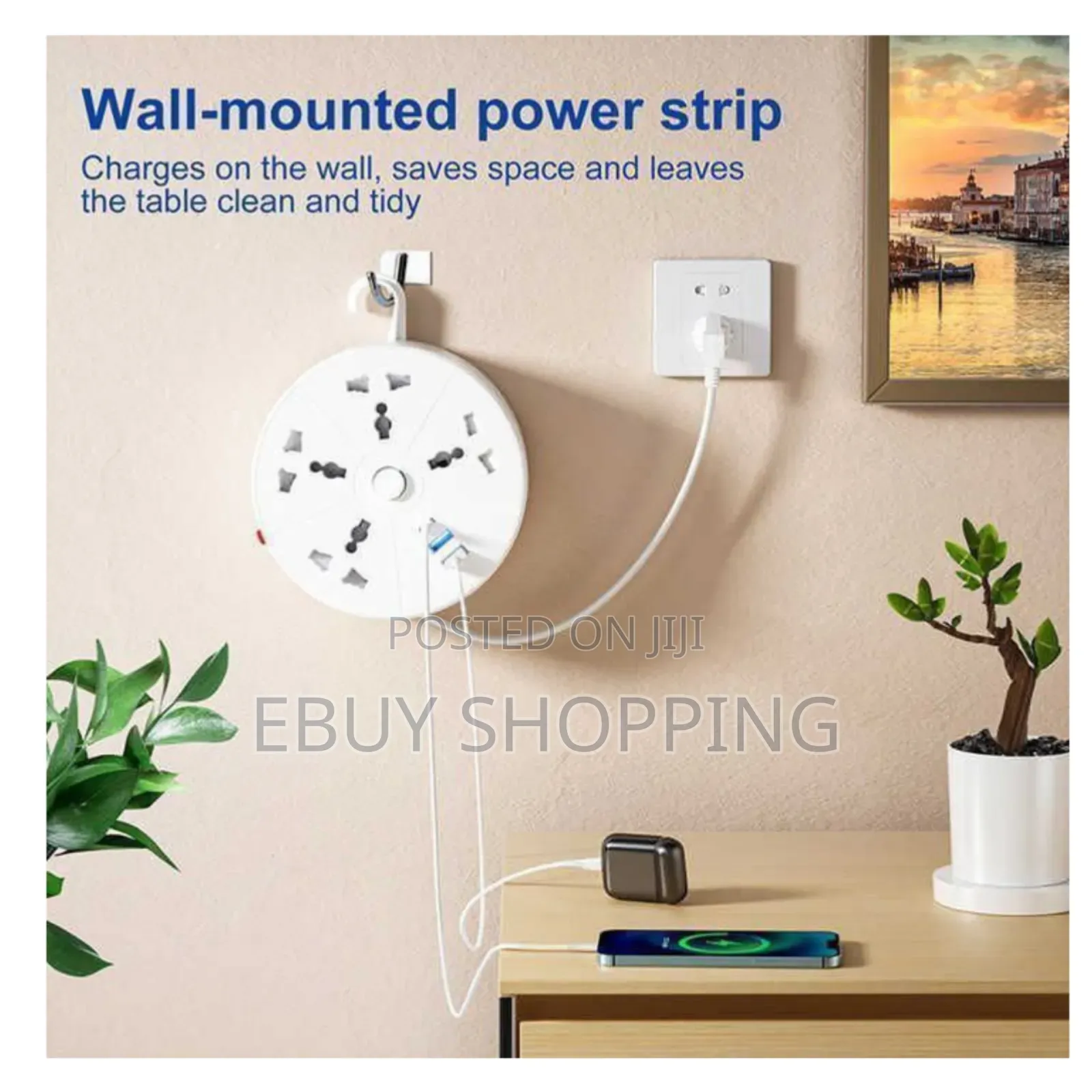 Gelistar Retractable Power Strip