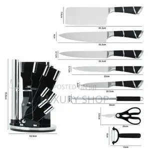 9pcs Kitchen Knife Set