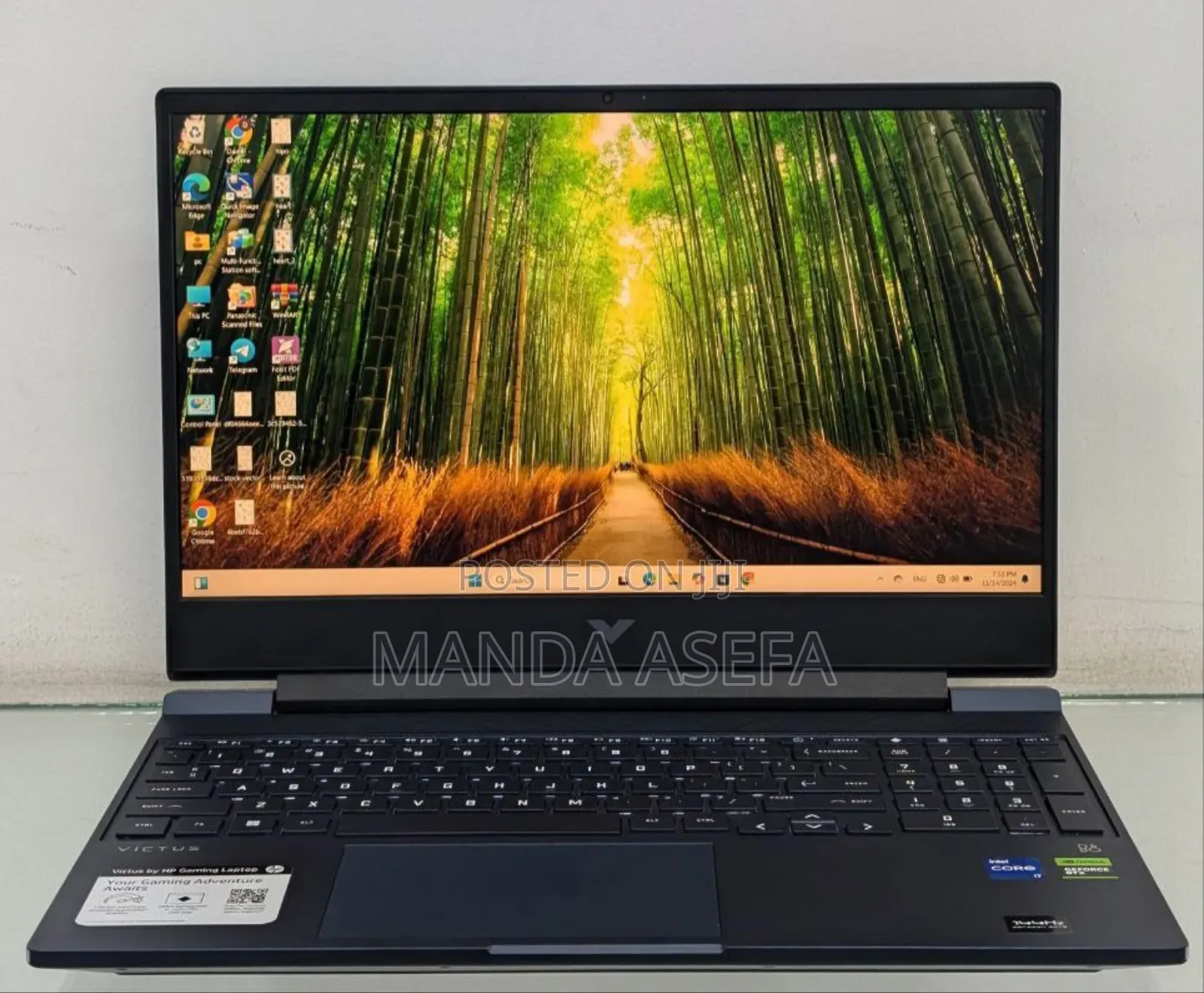 New Laptop HP Victus 15 16GB Intel Core I7 SSD 512GB