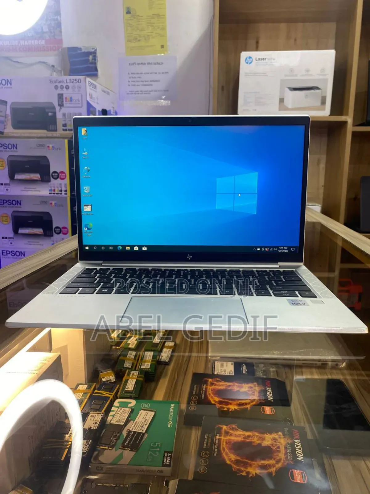 New Laptop HP EliteBook 830 G7 16GB Intel Core I7 SSD 512GB