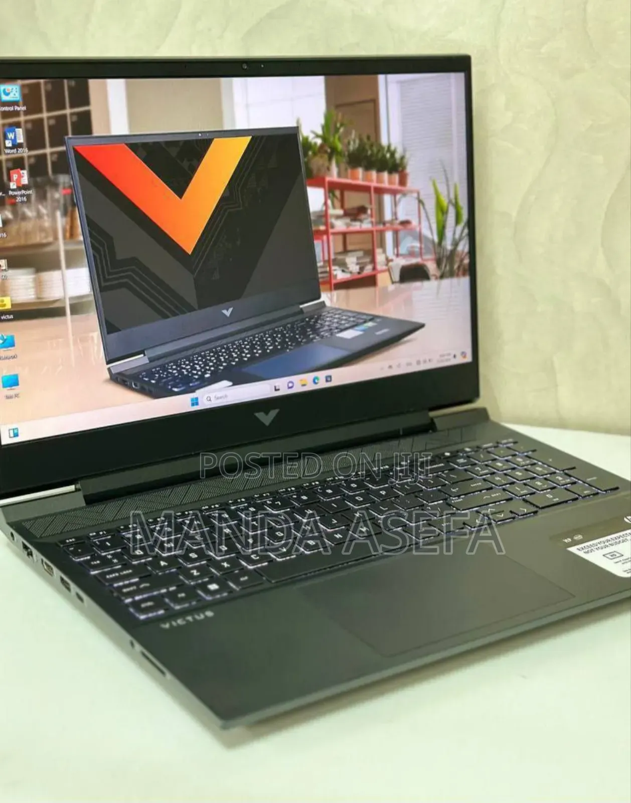 New Laptop HP Victus 15 16GB Intel Core I7 SSD 512GB