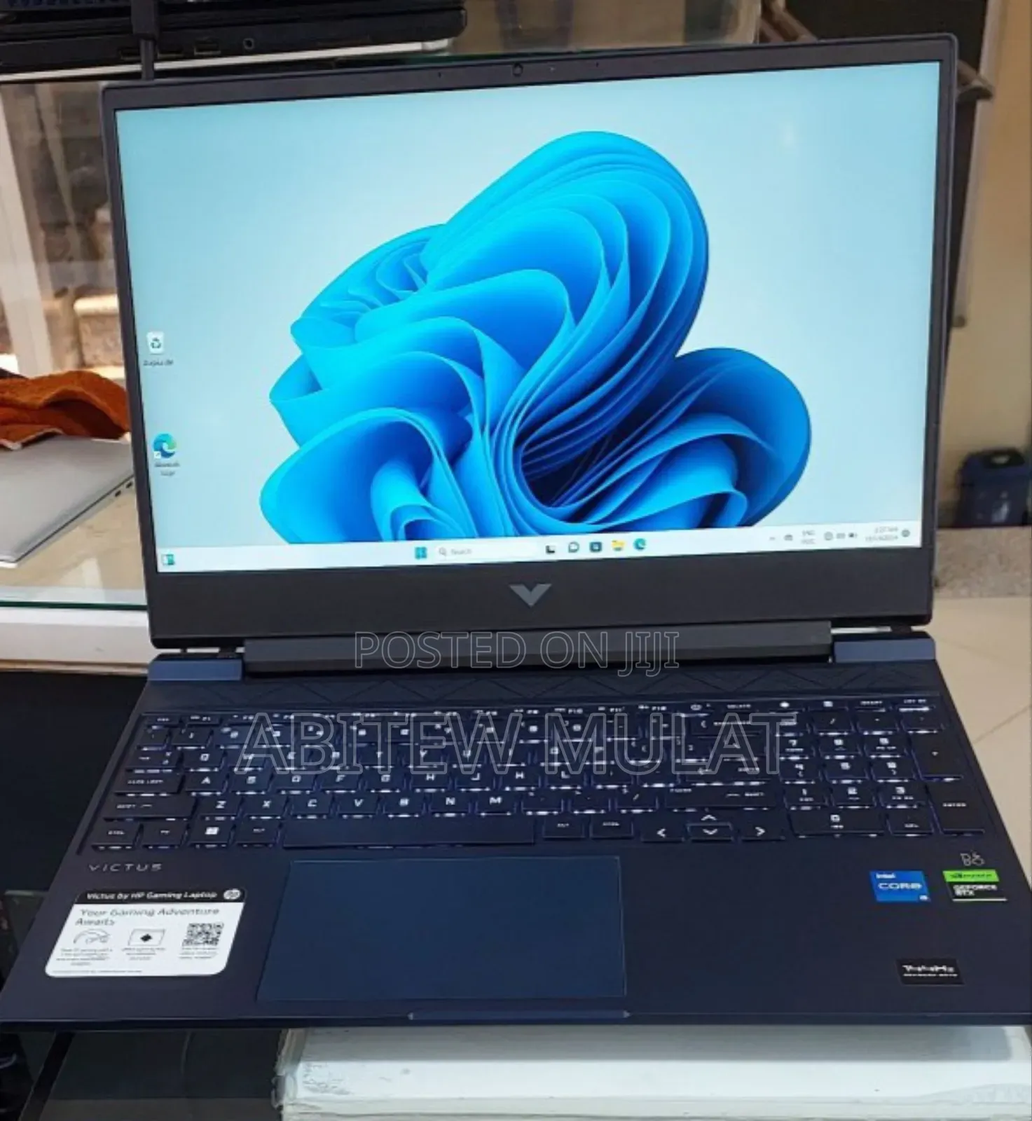 New Laptop HP Victus 15 16GB Intel Core I5 SSD 512GB