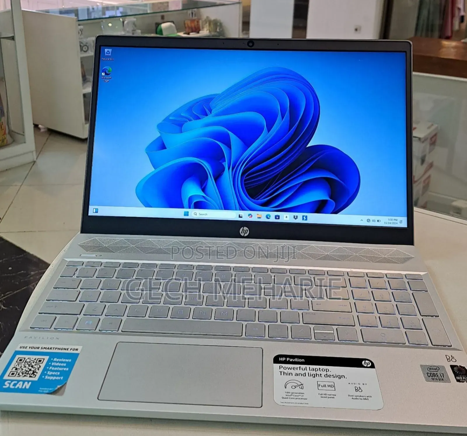 New Laptop HP Pavilion 15 16GB Intel Core I7 SSD 512GB