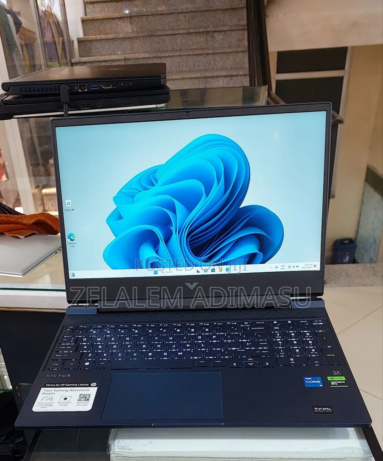 New Laptop HP Victus 16 16GB Intel Core I5 SSD 512GB