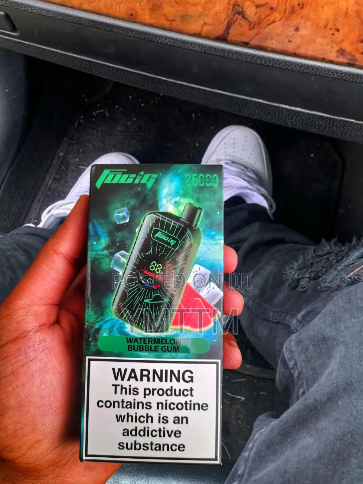 25,000puff Vape Watermelon Bubblegum Disposable