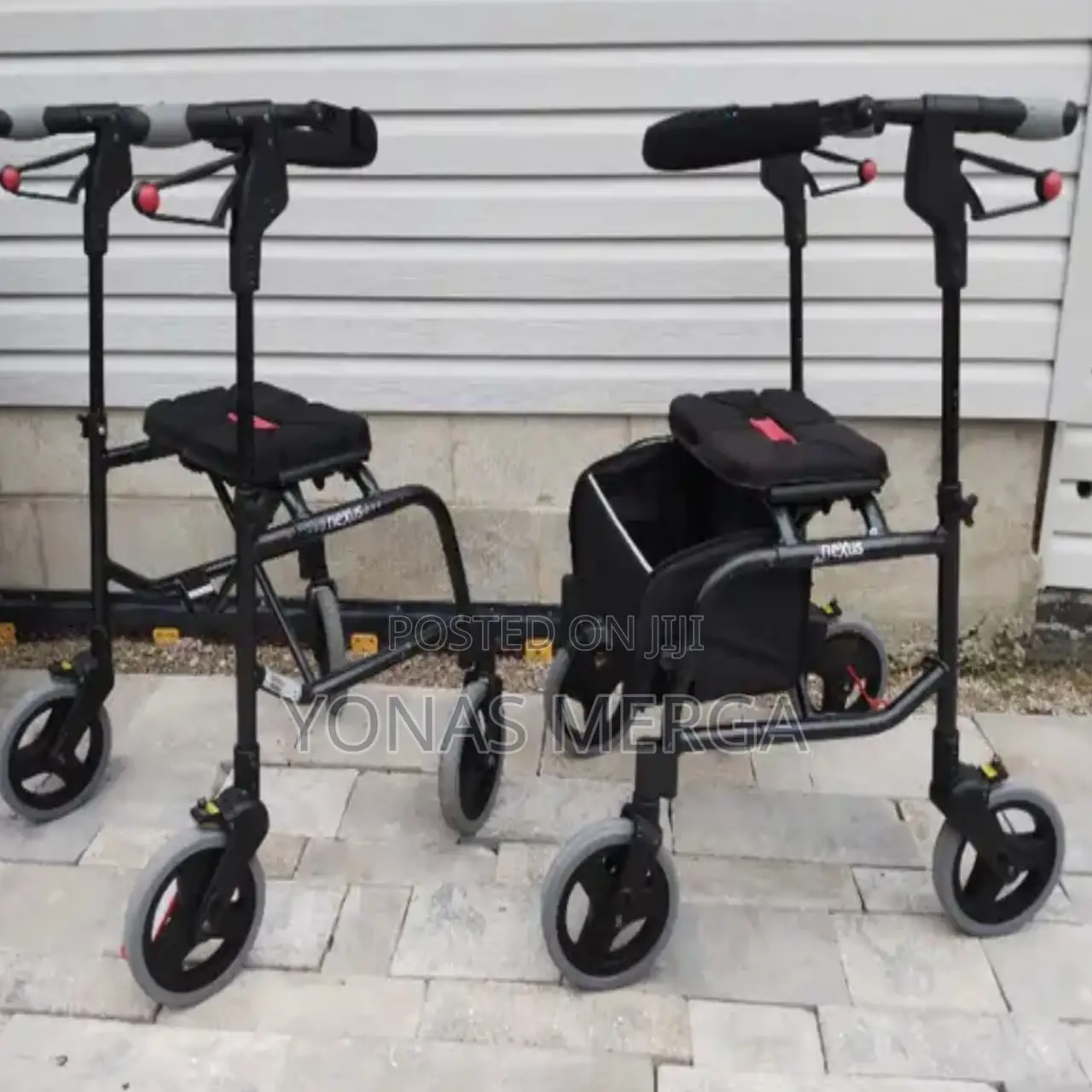 Walker With Seat Chair 0 Hand Brakeየሚረዝም ወከርwalker0"Walker