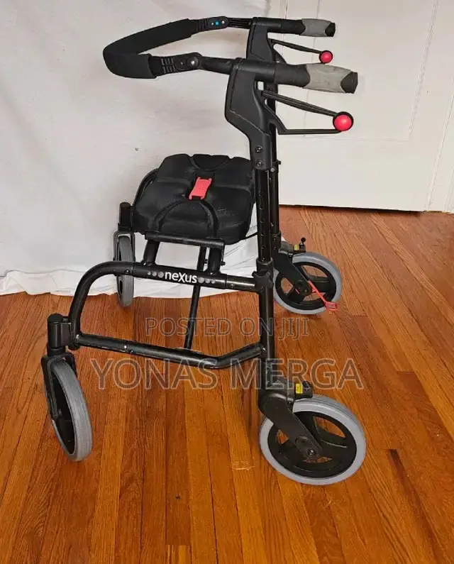 4legged Wheel Hand Brake Walker፭¥Walker W/ Chair¥ወከር.ዐwalker