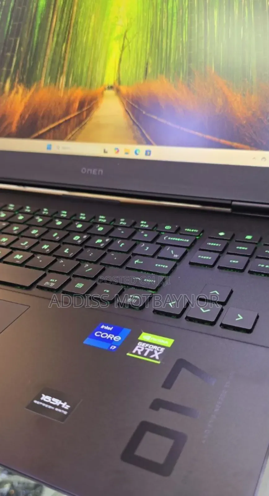 New Laptop HP Omen 17 32GB Intel Core I7 SSD 1T