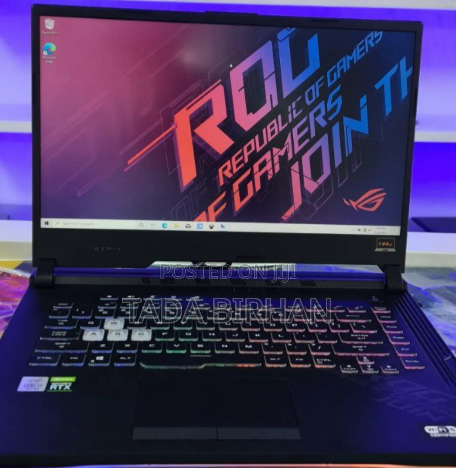 New Laptop Asus ROG Strix G15 16GB Intel Core I7 SSD 512GB