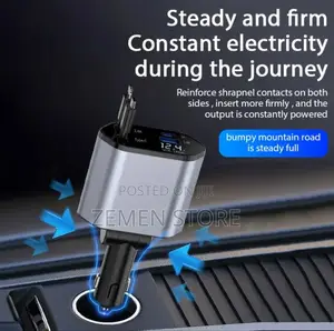 4in1 Super Fast Car Charger