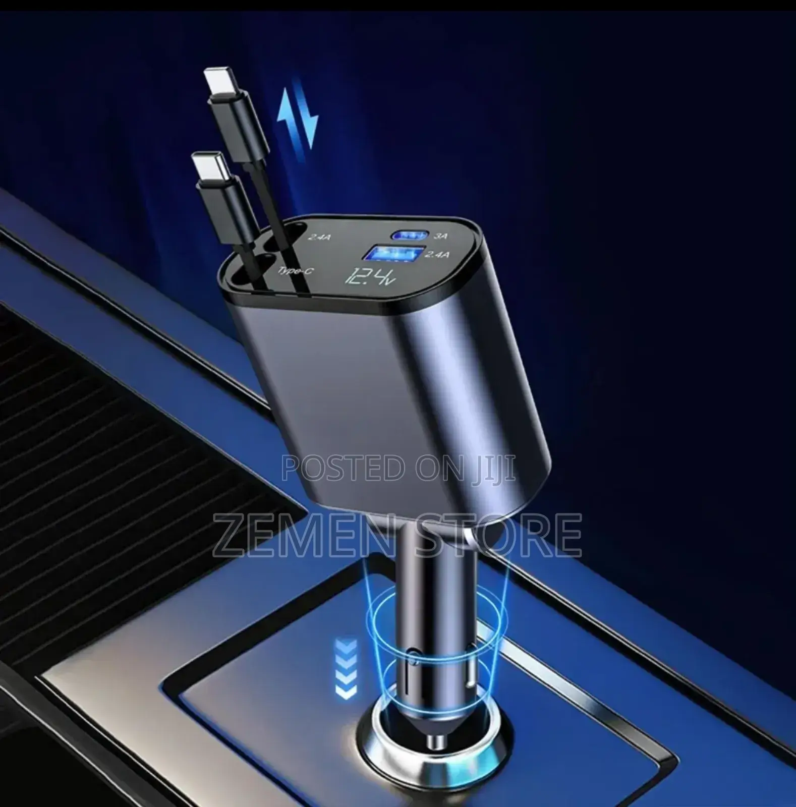 4in1 Super Fast Car Charger