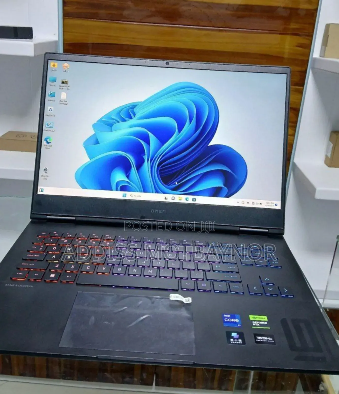 New Laptop HP Omen 16 16GB Intel Core I7 SSD 512GB