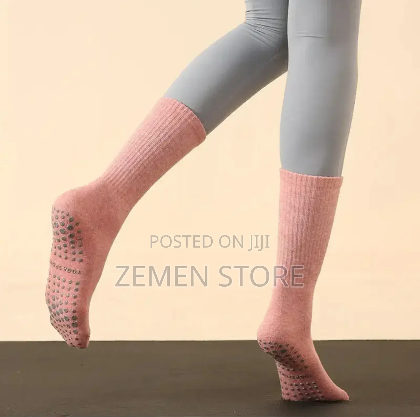 Sweat Absorbing Non Slip Yoga Socks