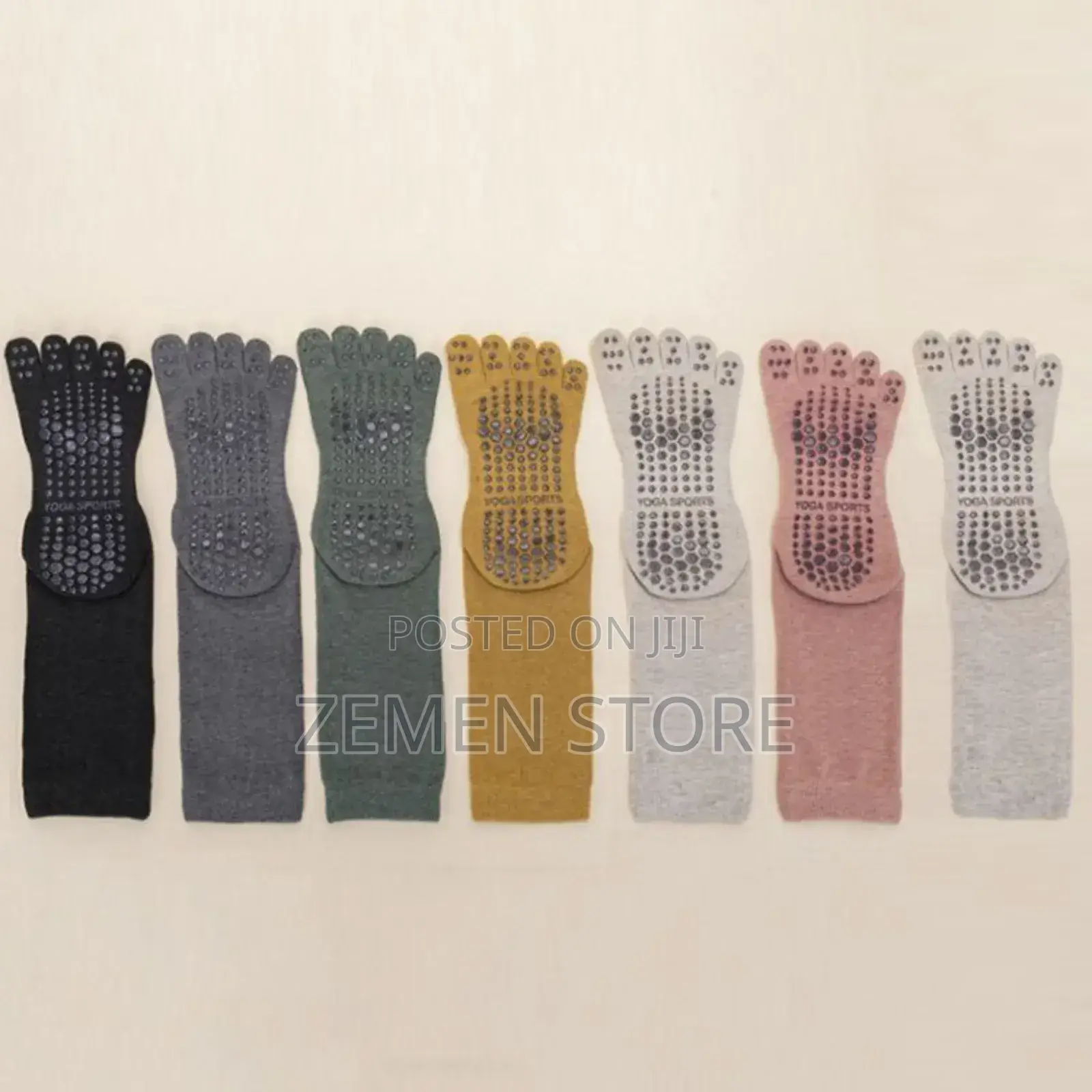 Sweat Absorbing Non Slip Yoga Socks