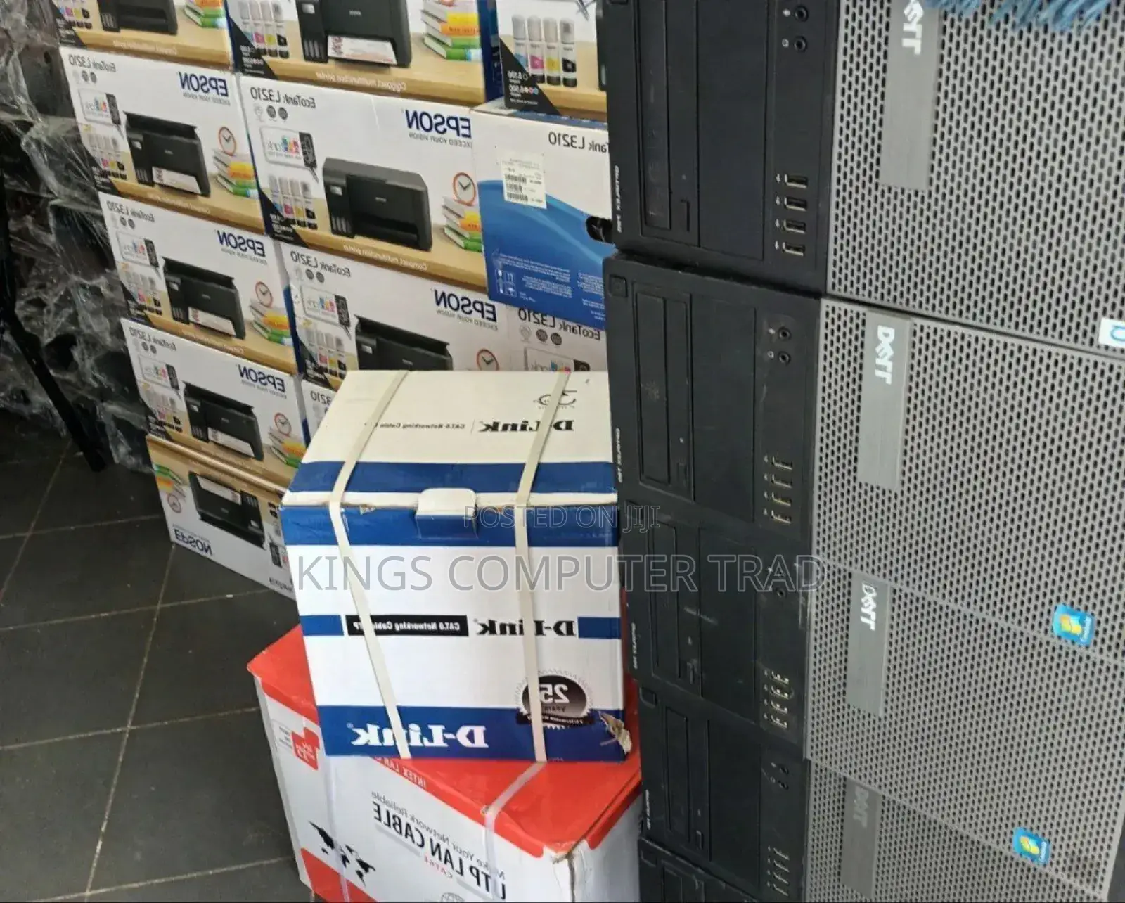 New Desktop Computer Dell OptiPlex 3020 4GB Intel Core i5 SSD 500GB