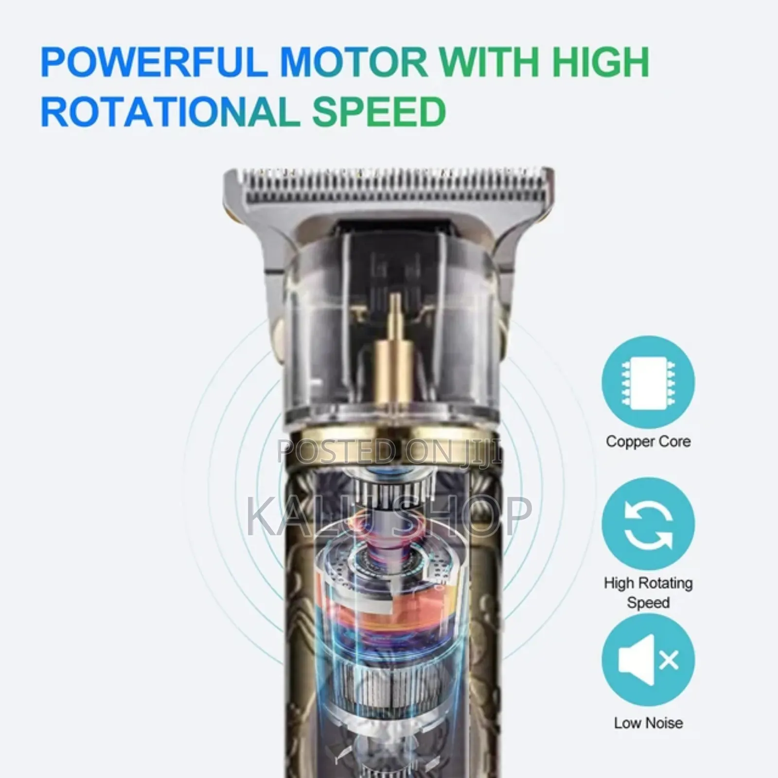 Kemei Professional Hair Clipper Trimmer Shaver Barber