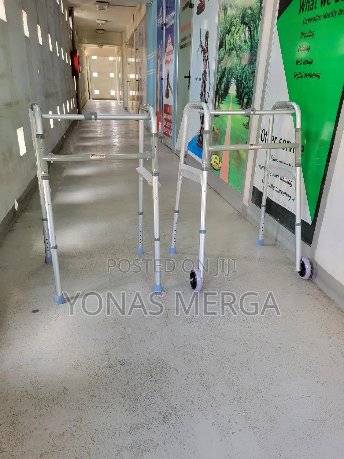 PEPE - Walkers for Seniors Without Wheels/Safety Bar to Keep