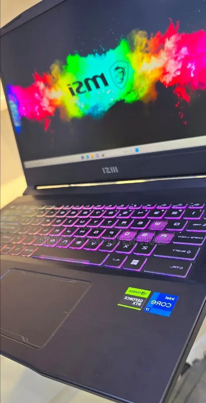 New Laptop MSI Pulse GL66 32GB Intel Core I7 SSD 1T