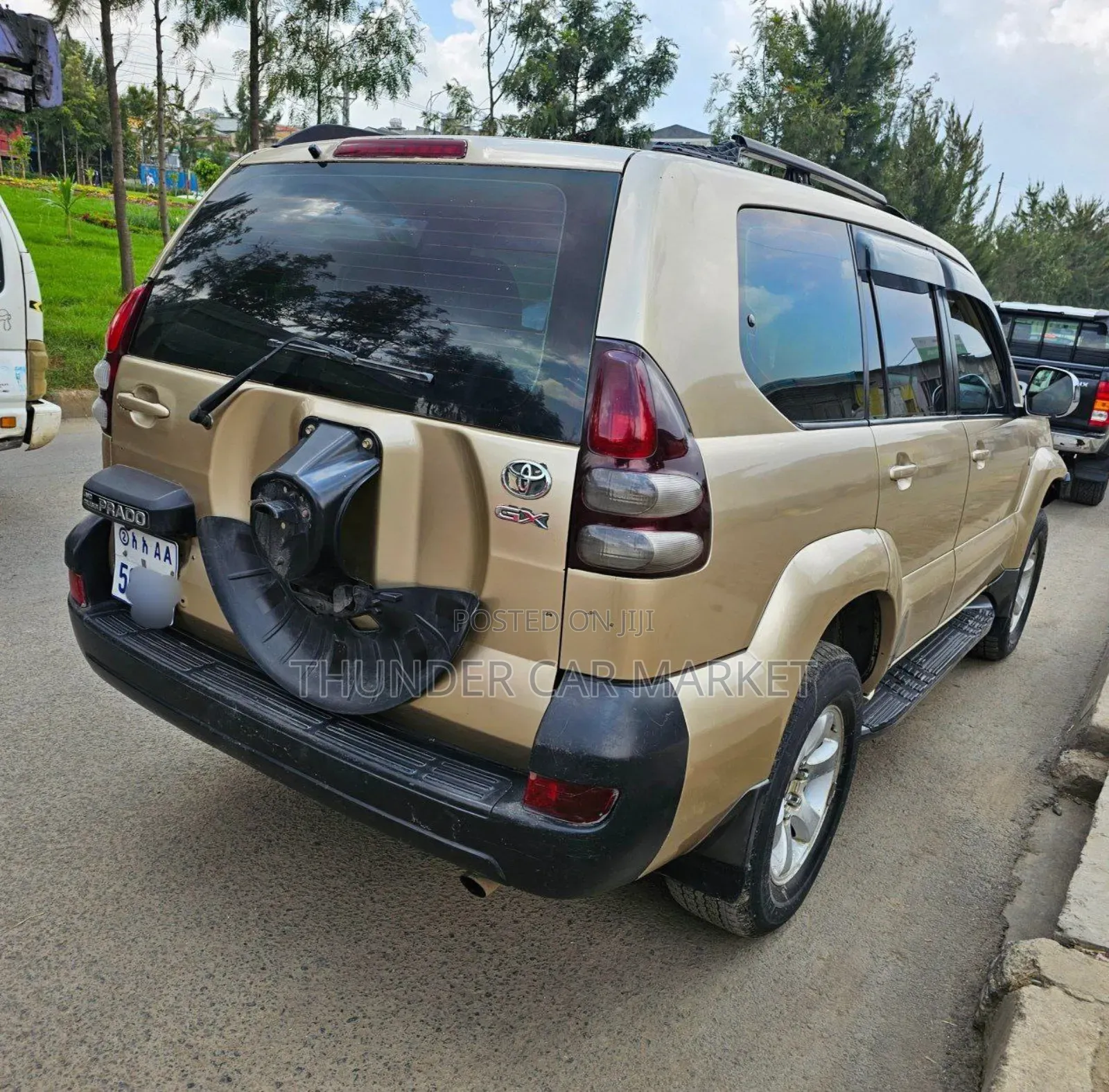 Toyota Land Cruiser Prado 2003 Gold