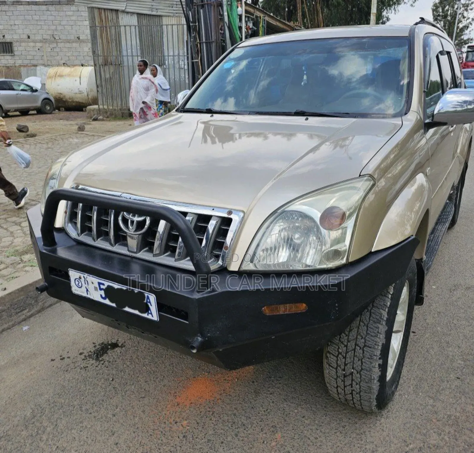 Toyota Land Cruiser Prado 2003 Gold