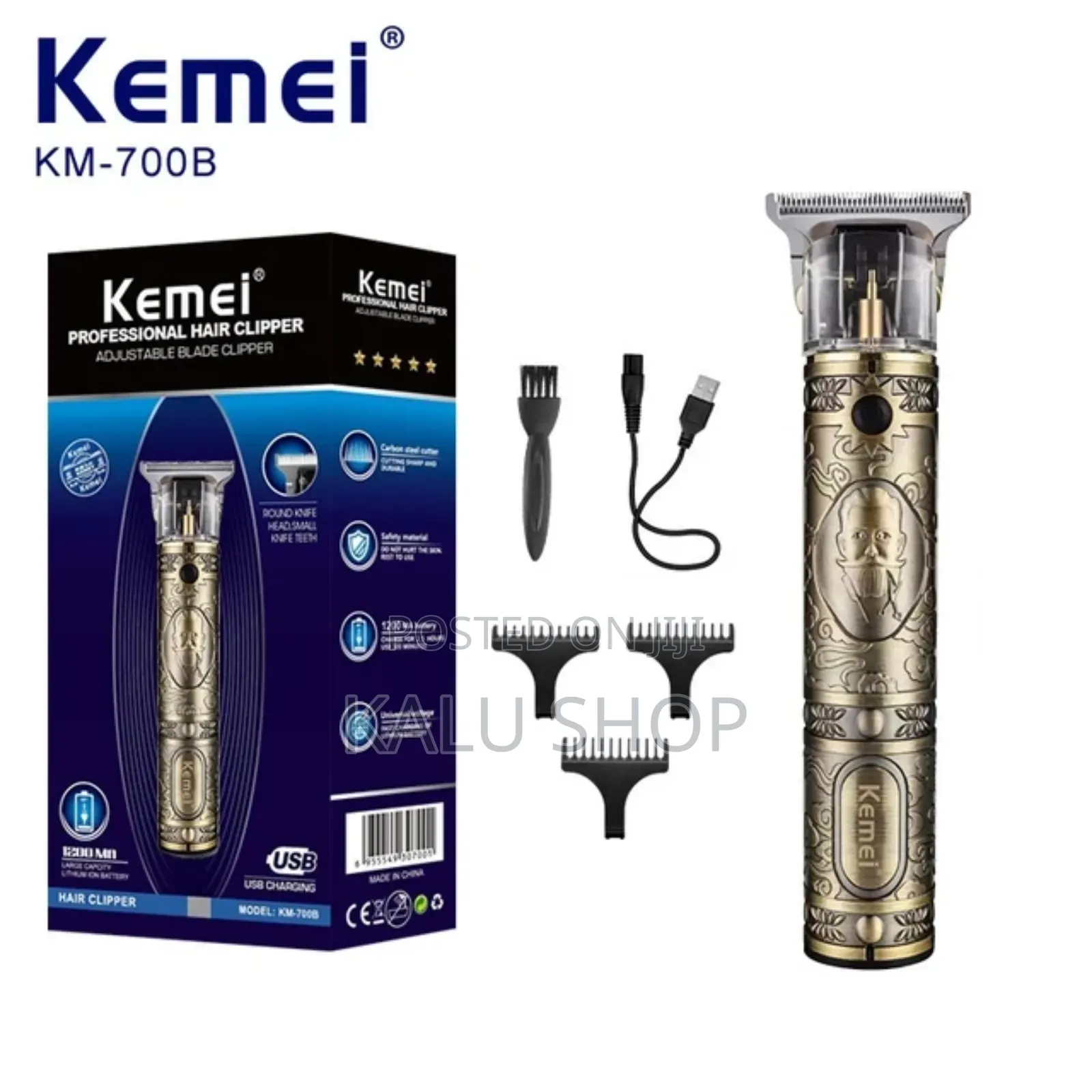 Kemei Professional Hair Clipper Trimmer Shaver Barber