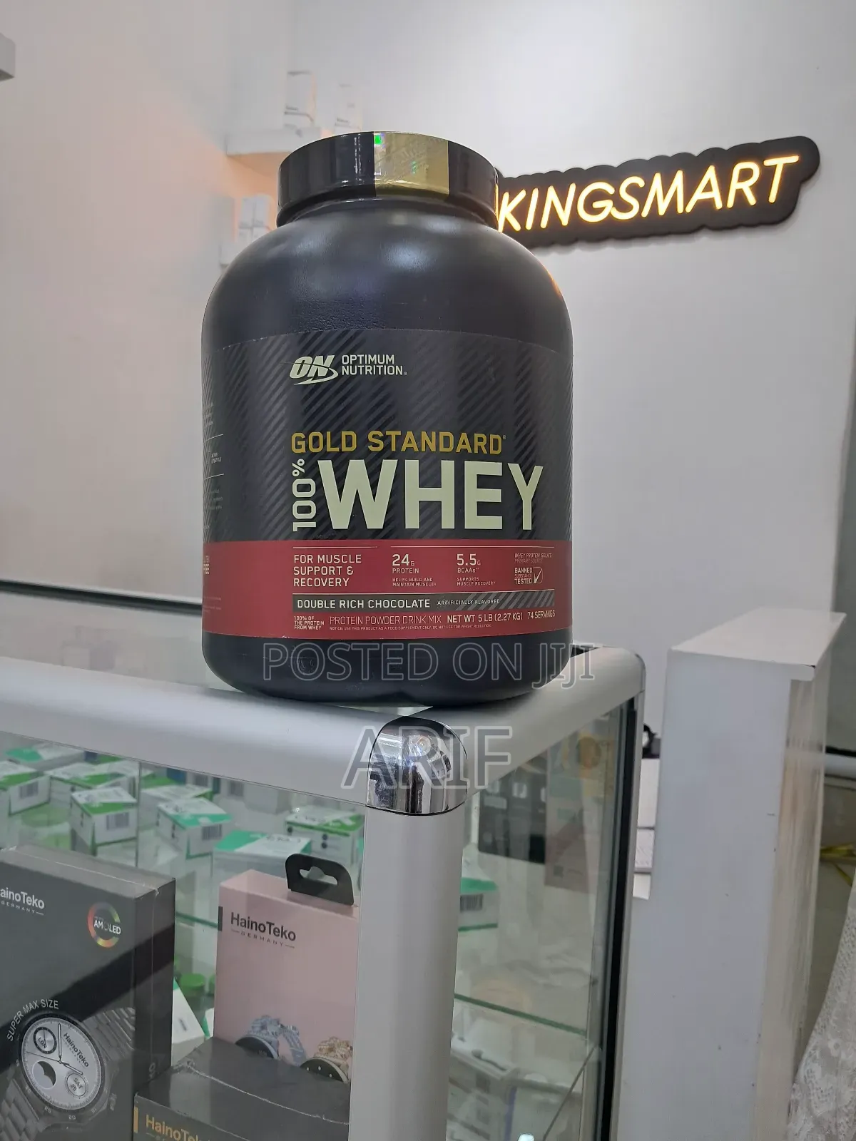 Whey Protein Powder 2.27kg Supplement (Optimum Nutrition)