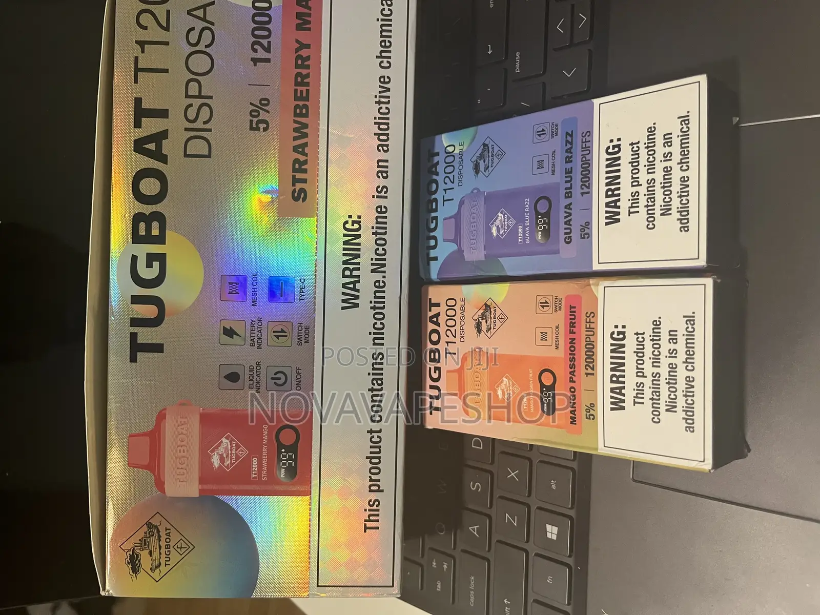 Tugboat 12000 Puff Vape